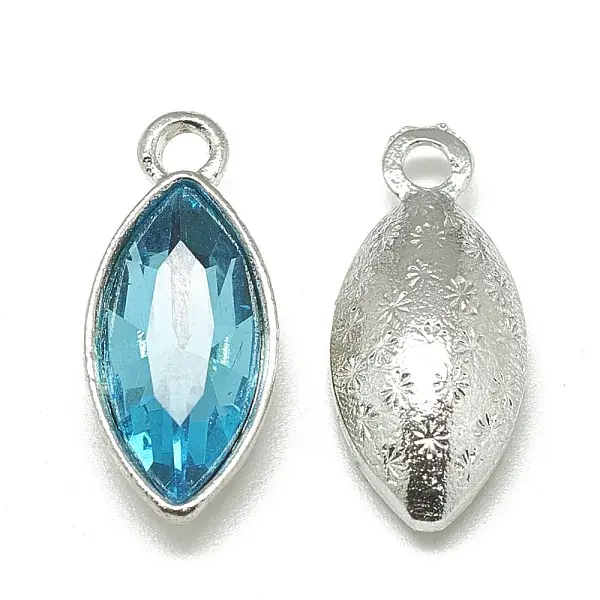 Alloy Glass Pendants
