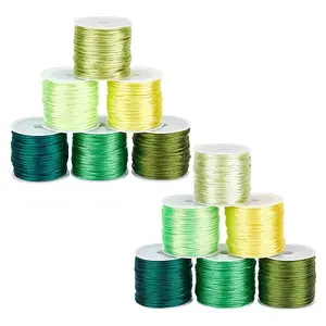 12 Rolls 12 Styles Nylon Cord