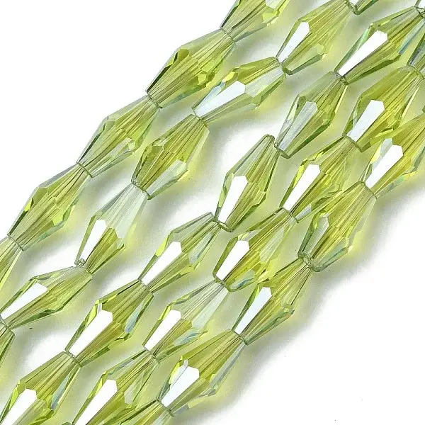 Transparent Electroplate Glass Beads