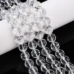 Natural Quartz Crystal Beads Strands