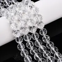 Natural Quartz Crystal Beads Strands