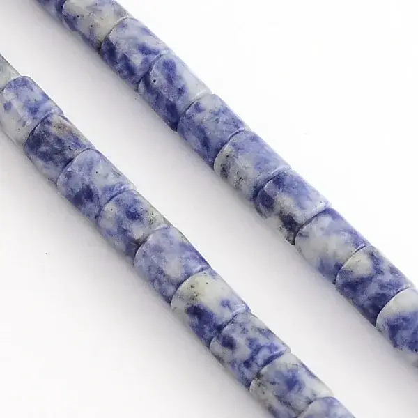 Natural Blue Spot Jasper Bead Strands