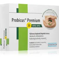 Generica Probicus Premium tobolky pro ochranu střevní mikroflóry 30 cps
