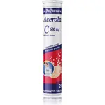 MedPharma Vitamin C 600 mg + Acerola 200 mg šumivé tablety pro podporu imunitního systému 20 tbl