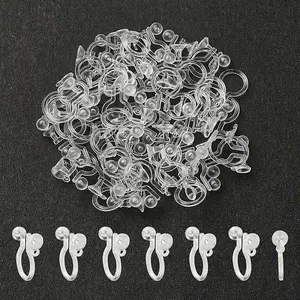 Plastic Clip-on Earring Findings
