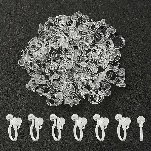 Plastic Clip-on Earring Findings