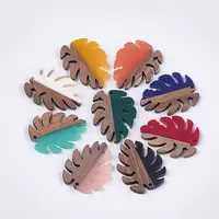 Resin & Walnut Wood Pendants