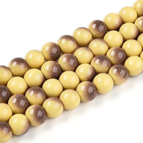 Baking Paint Glass Beads