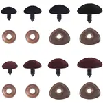 Flocky Plastic Cabochons for DIY Scrapbooking Crafts