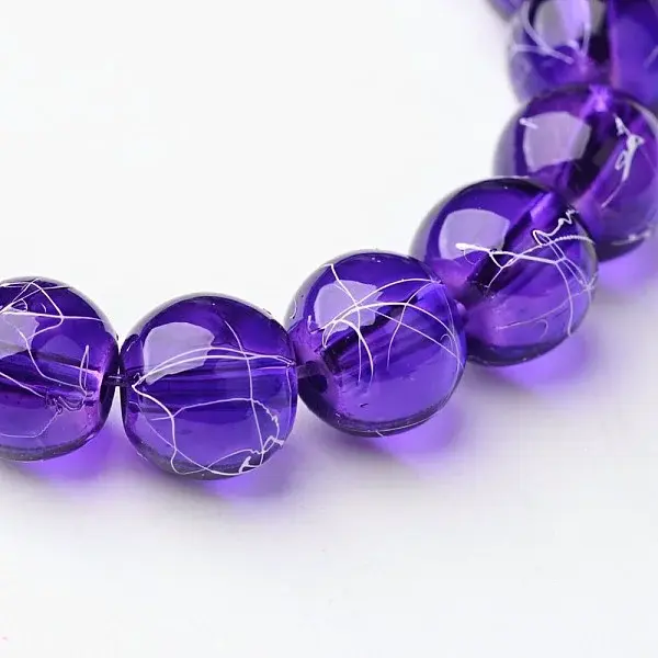 Drawbench Transparent Glass Beads Strands