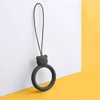 Ring with Bear Shapes Silicone Mobile Phone Finger Rings