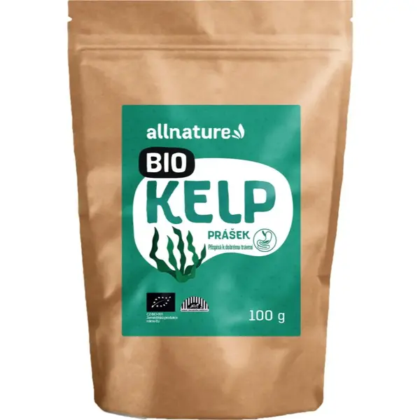 Allnature Kelp prášok BIO prášok v BIO kvalite 100 g