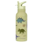 A Little Lovely Company - nerezová láhev na pití, 500 ml - dinosauři