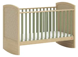 Dětská kolébka habitat - dub/zelená