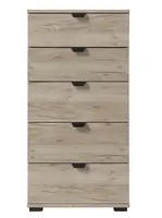 Úzká komoda rango - dub šedý