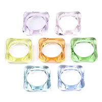Transparent Acrylic Finger Rings
