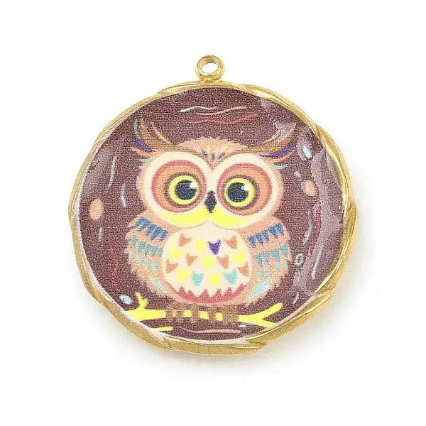 Printed 304 Stainless Steel Pendants