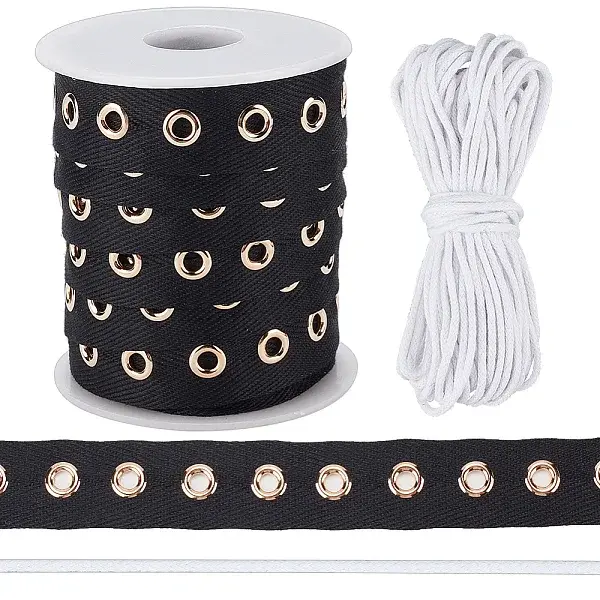 10 Yards Cotton Button Tapes