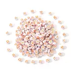 White Opaque Acrylic Beads