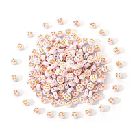 White Opaque Acrylic Beads