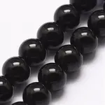 Natural Black Onyx Beads Strands