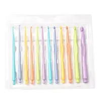 12Pcs ABS Plastic Crochet Hooks