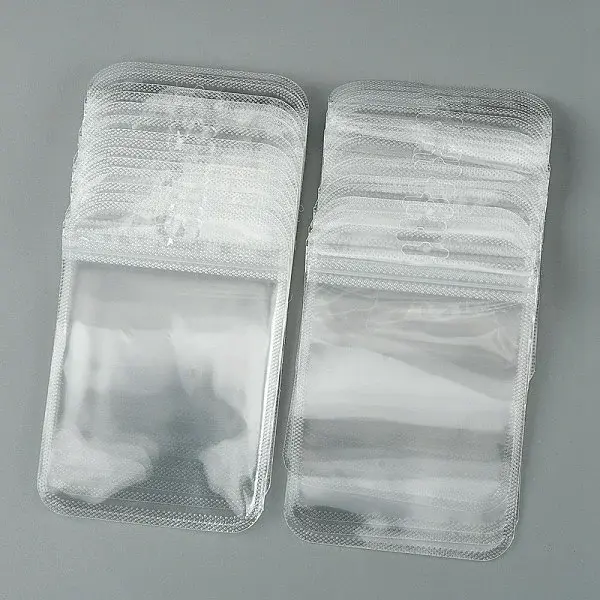30Pcs Transparent Plastic Zip Lock Bags