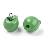 Apple Resin Charms