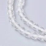 Natural Quartz Crystal Beads Strands