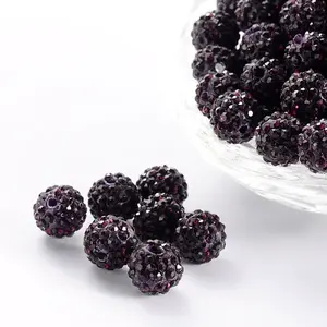 Pave Disco Ball Beads