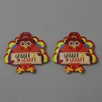 Thanksgiving Day Opaque Acrylic Pendants