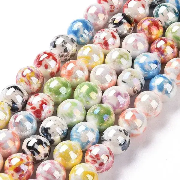 Handmade Porcelain Bead Strands