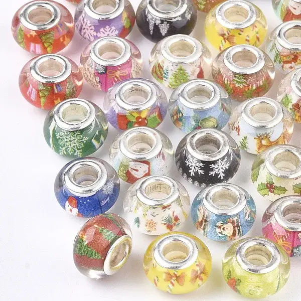 Resin European Beads