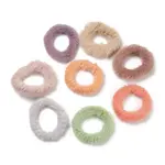 Faux Mink Fur Elastic Hair Ties