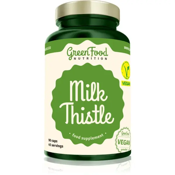 GreenFood Nutrition Pestrec mariánsky kapsuly z bylín 90 cps