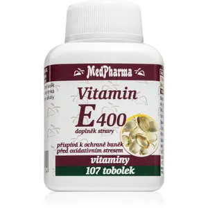 MedPharma Vitamin E 400mg tobolky na podporu imunitného systému 107 cps