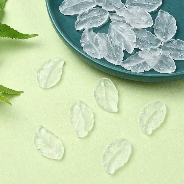 Handmade Transparent Czech Lampwork Pendants