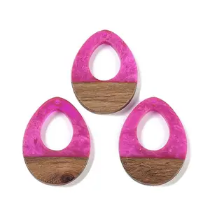 Resin & Wood Pendants