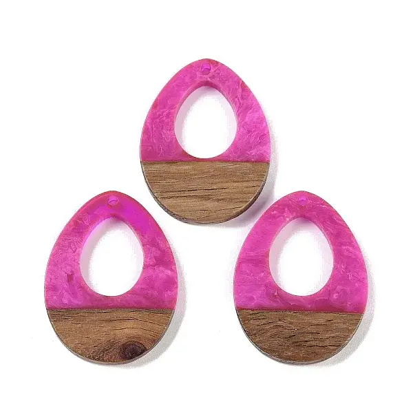 Resin & Wood Pendants