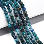Natural Chrysocolla and Lapis Lazuli Beads Strands