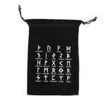 Runes Velvet Jewelry Storage Drawstring Pouches