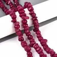 Dyed Natural Yellow Jade Beads Strands