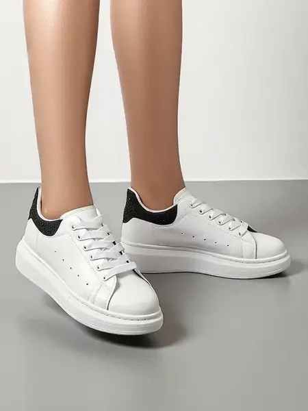 Resti Women's sport sneakers with rhinestones Ellefa