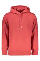 Červená pánska mikina s kapucňou Calvin Klein