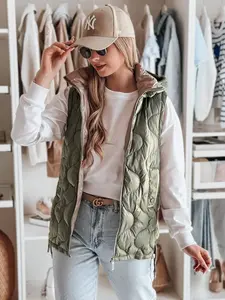 Dámska prechodná vesta VESOLITA zelená