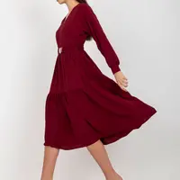 Dress-TW-SK-BI-2021706.93P-burgundy