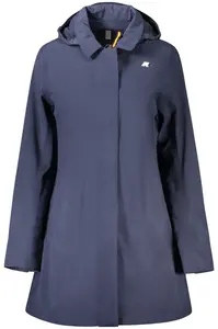 Dámsky modrý trenčkot K-WAY