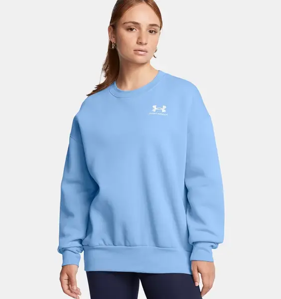 Women's Under Armour Essential Flc OS Crew Sweatshirt