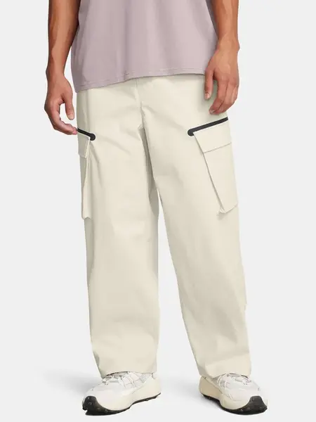Men's Sports Pants Under Armour UA Unstoppable Utility Cargo-WHT - Men