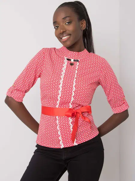 Blouse-LK-BZ-506154.76-white-red